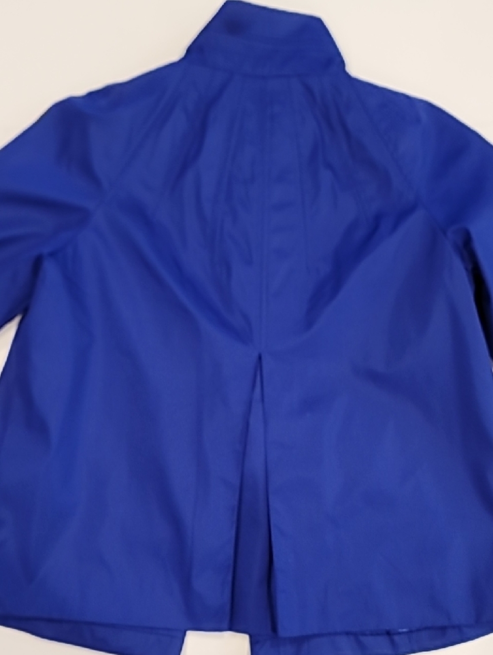 Black Rivet Coquette Short Flare Button-Front Jacket Cobalt Blue Small - Picture 10 of 15